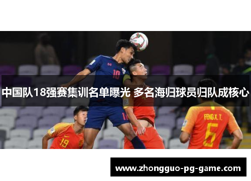 中国队18强赛集训名单曝光 多名海归球员归队成核心